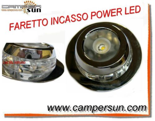 camper Faretti Interni  Faretto incasso 12 v power led camper caravan