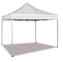 camper Gazebi  Gazebo automatico in ferro 3 x 3 - bianco