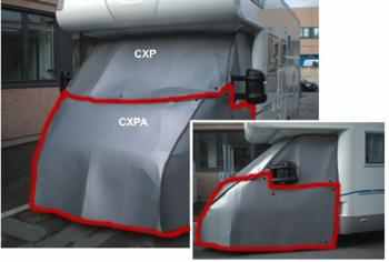 camper Oscuranti  Copertura cofano mercedes sprinter 2000-2005