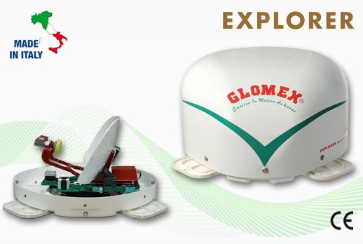camper Antenne Satellitari  Antenna sat. automatica in movimento explorer s460