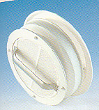 camper Aeratori Griglie  oblo' tondo con apertura a scatto a due posizioni con ventilatore - diametro 165 mm
