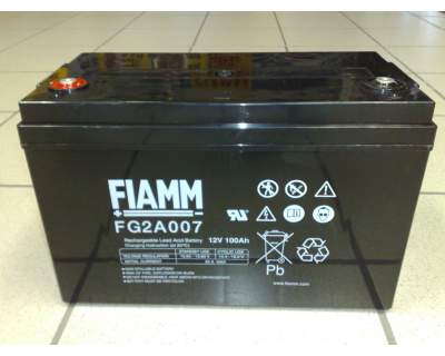 camper Batterie Avviamento, Servizi  Fiamm AGM 100ah