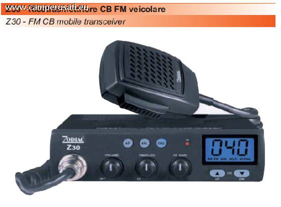 camper Autoradio e CB  CB veicolare z30 27 mhz 40 canali