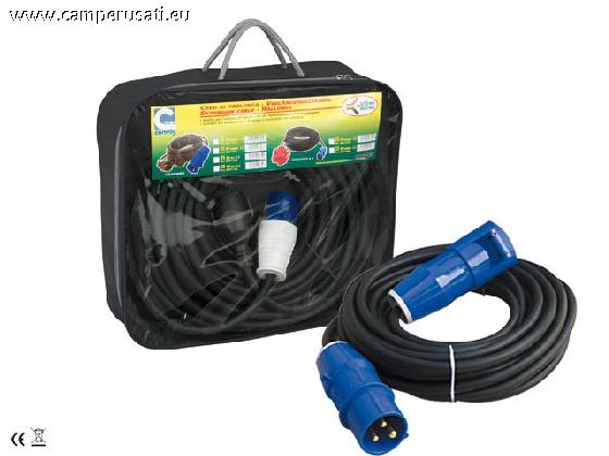 camper Materiale Elettrico 220 Volt  Prolunga stagna  25 mt 3x1.5