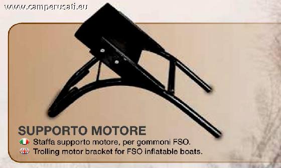 camper Accessori  Staffa motore x gommoni 