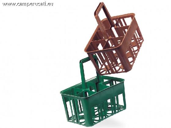 camper Casalinghi  CESTELLO PORTA BOTTIGLIE 6 POSTI