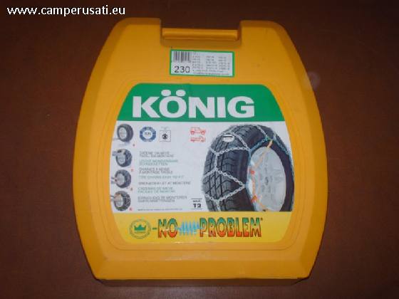 camper Catene Da Neve  KONIG 230 T2